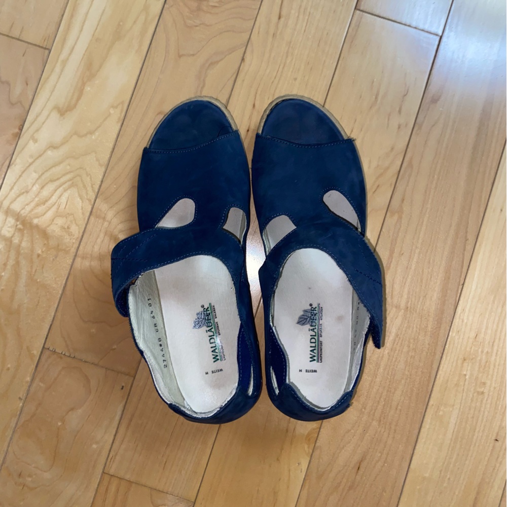 Waldlaufer Navy Sandals